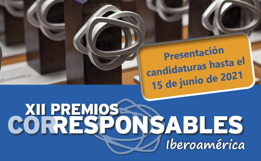 Convocatòria XII Premis Corresponsables a Espanya i Llatinoamèrica